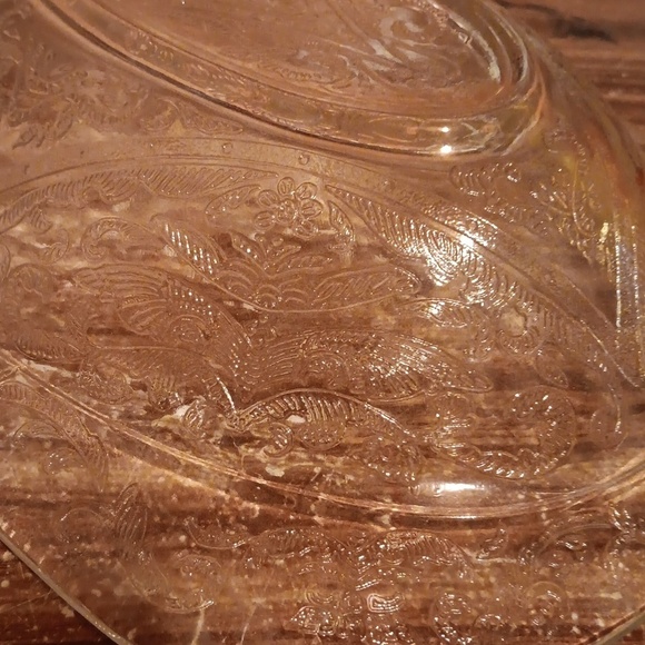 Vintage Indiana Glass 10" oval serving dish #4504 - Picture 3 of 3